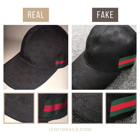 how to identify Gucci caps